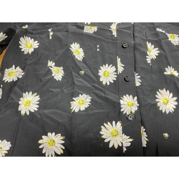 Kate Spade Floral Bee Size Medium Long Sleeve Button Down Blouse - Picture 5 of 12